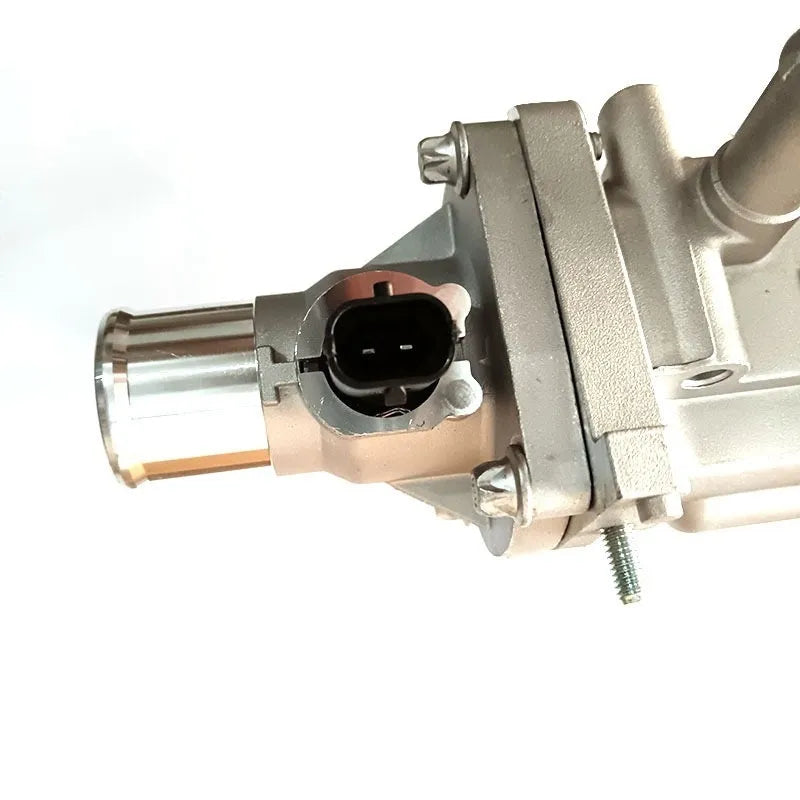 Cruze thermostat assembly with attached water pipe part number 25192228 for GM DAEWOO engine cooling system