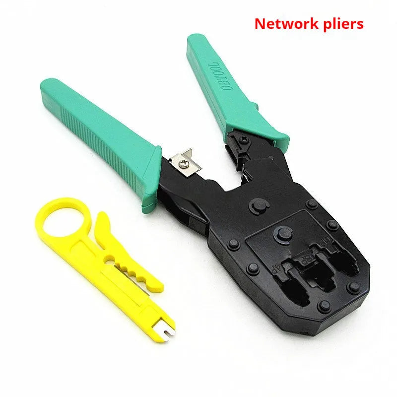 SZ-315 multifunctional network cable crimping pliers with rubber handle for RJ45 and phone wire termination