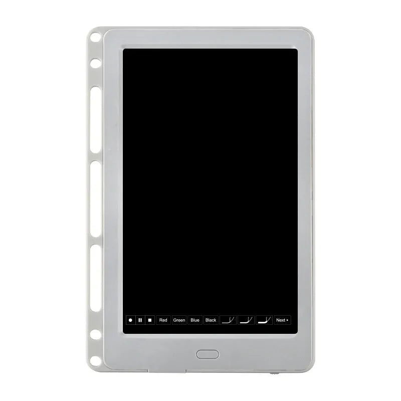 85-inch electronic writing pad with stitching appearance design and Bluetooth connectivity