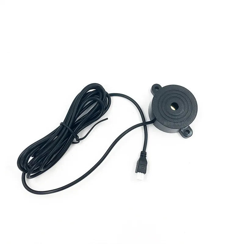 Four-probe screenless buzzer reversing radar kit with sensors, control module and installation tools