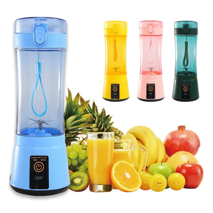 Rechargeable USB Smoothie Blender with Automatic Safety Features for Convenient, Portable Blending