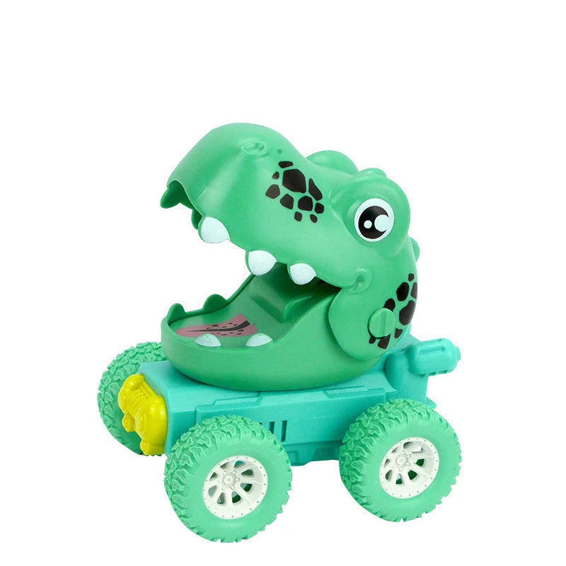 Dinosaur Push Car Sliding Animal Toy Car in various designs for children's play