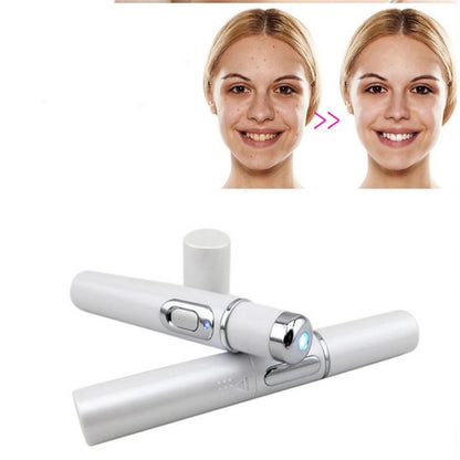 Wrinkle Blemish Pore Acne Scar Remover Pen with blue light technology