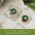 Creative Christmas tea wax tree bell personalised candle in cup shape multicolour options