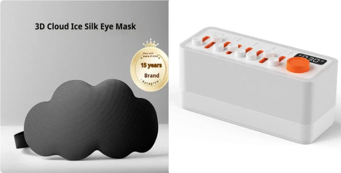 Bluetooth white noise sleep sound machine with RGB seven-color night light