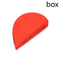 Red 3D heart-shaped rotating ring box with a rose flower decoration, open to show ring placement.