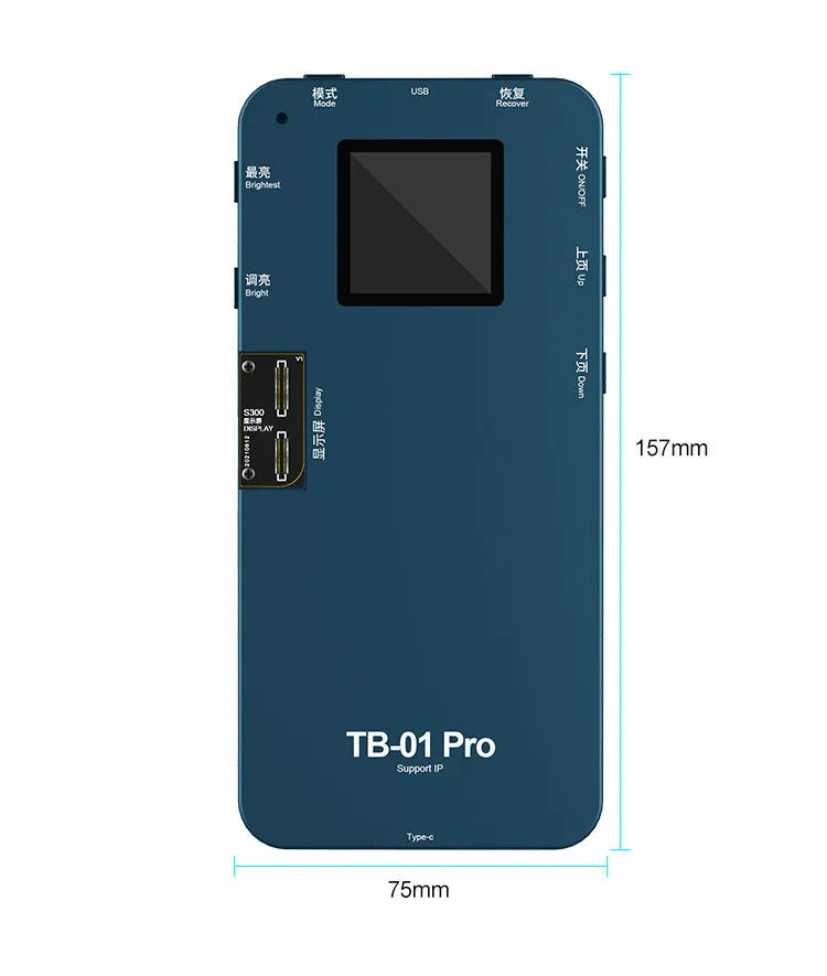 Mobile phone screen repair tester with wiring harnesses for smartphone display testing