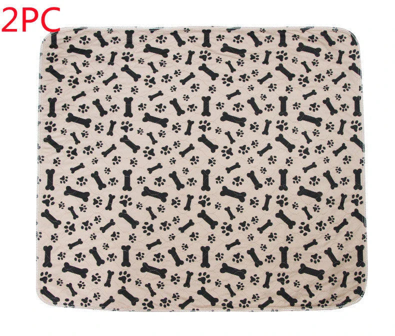 Three-layer waterproof pet absorbent pad for dogs and cats in various colors and sizes