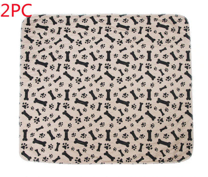 Three-layer waterproof pet absorbent pad for dogs and cats in various colors and sizes
