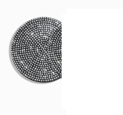 Bling car coasters with crystal rhinestones for cup holders, available in multiple colours