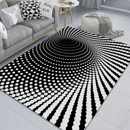 3D Geometric Stereoscopic Illusion Floor Mat for Pets in various sizes