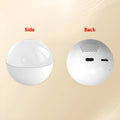 Round screen ball video player in orange, blue, white, pink, or black with wheel control