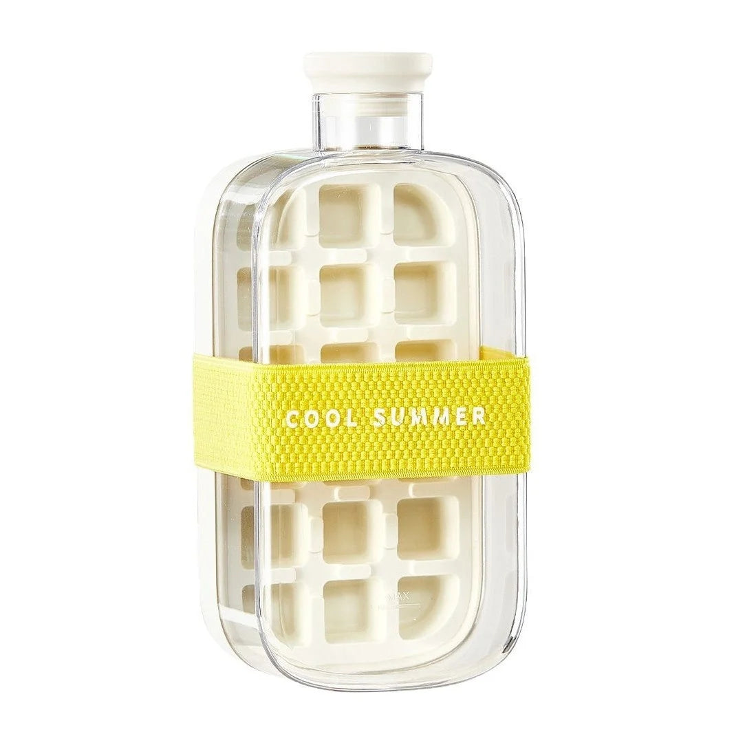 One-Click Molding Cooling Cup with instant ice maker and zero-contact design in various colours