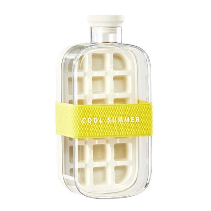 One-Click Molding Cooling Cup with instant ice maker and zero-contact design in various colours