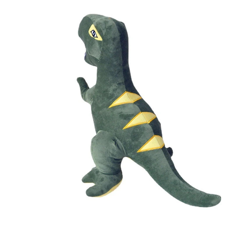 Cartoon Tyrannosaurus plush toy with reversible sequins for kids