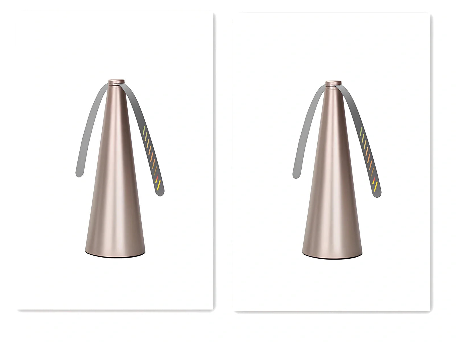 Compact USB fly repellent fan with ABS housing for tabletop insect protection