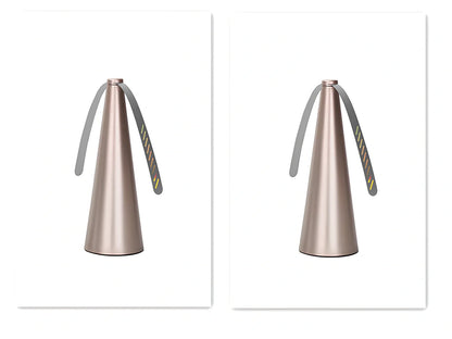 Compact USB fly repellent fan with ABS housing for tabletop insect protection