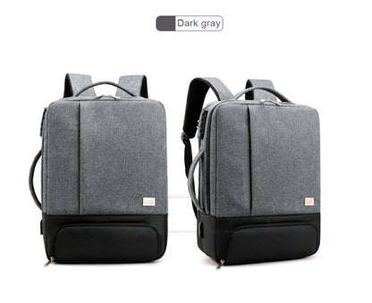 15.6 inch anti-theft nylon laptop bag in various colours