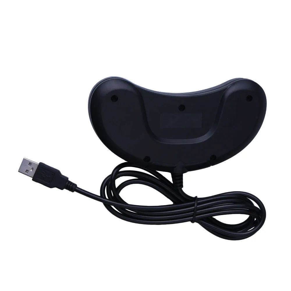 Black Sega USB wired controller for PC gaming with 1.8 metre cable