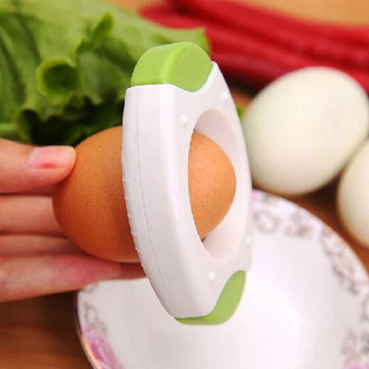 Egg Clipper with stainless steel blade for clean, precise egg opening