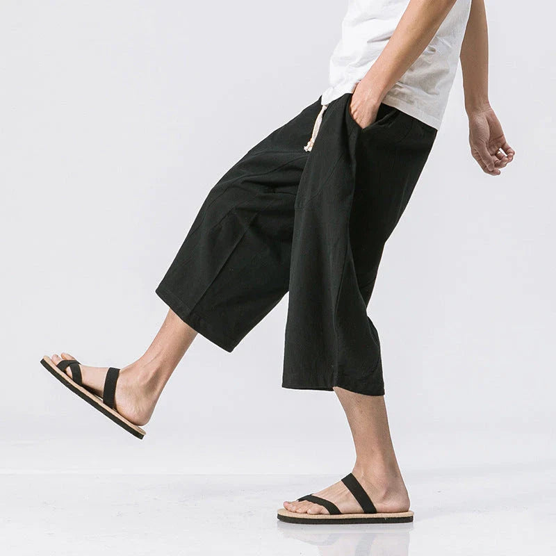 Comfortable and stylish harem pants in various colors and sizes, featuring a drawstring waist and wide leg design for relaxed casual wear.