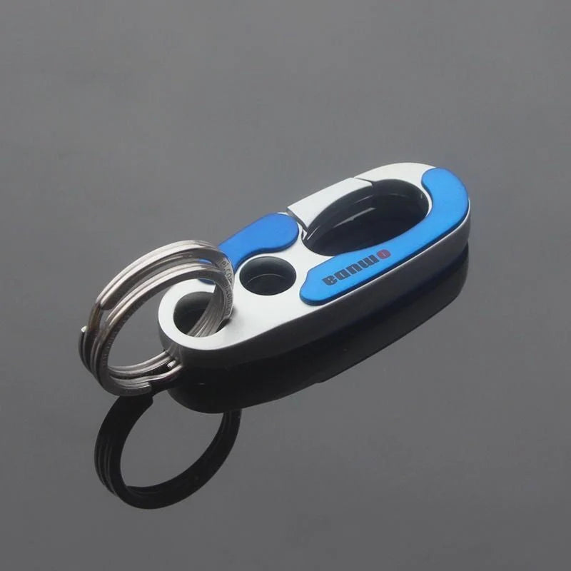 Meida Men's Car Keychain in solid zinc alloy with pastoral style design