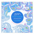 Mandala colouring book 21x21cm 128 pages soft cover with intricate patterns