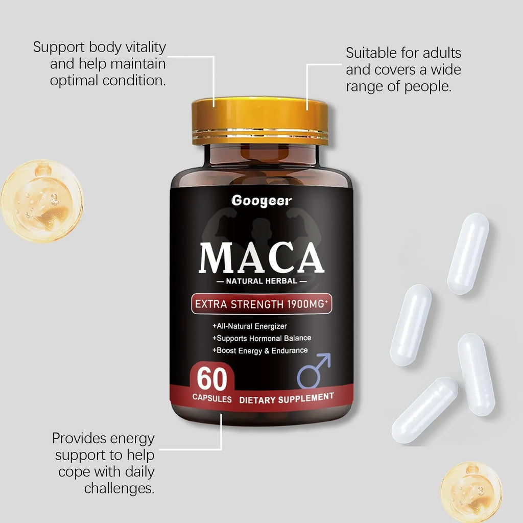 Googeer Dietary Supplement bottle containing 60 capsules for body treatment and skin care