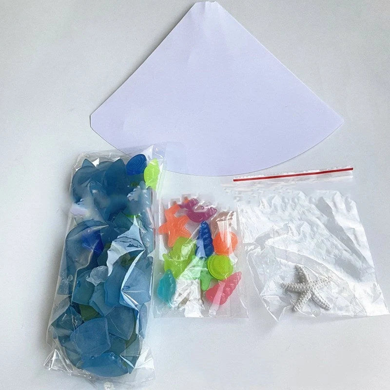 Unique blue PVC Christmas tree decoration for holiday DIY projects