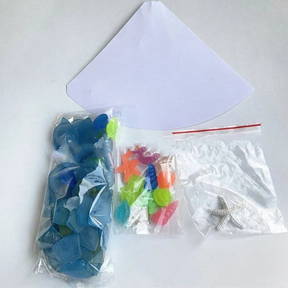 Unique blue PVC Christmas tree decoration for holiday DIY projects