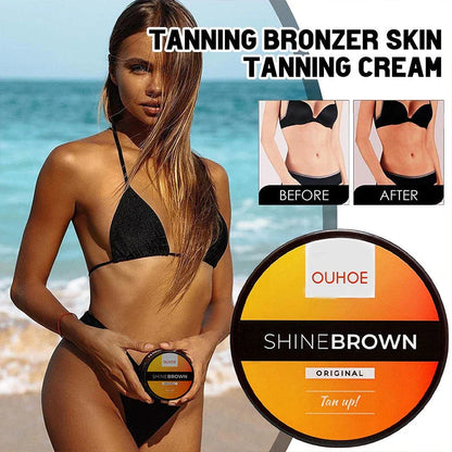 Intensive Tanning Luxe Gel Body Tanning Cream with Aloe Vera After Sun Repair