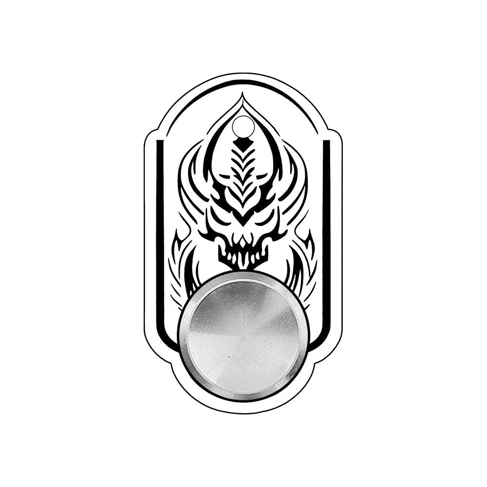 Original Puzzle Gyro Fidget Spinner Keychain for stress relief and focus improvement