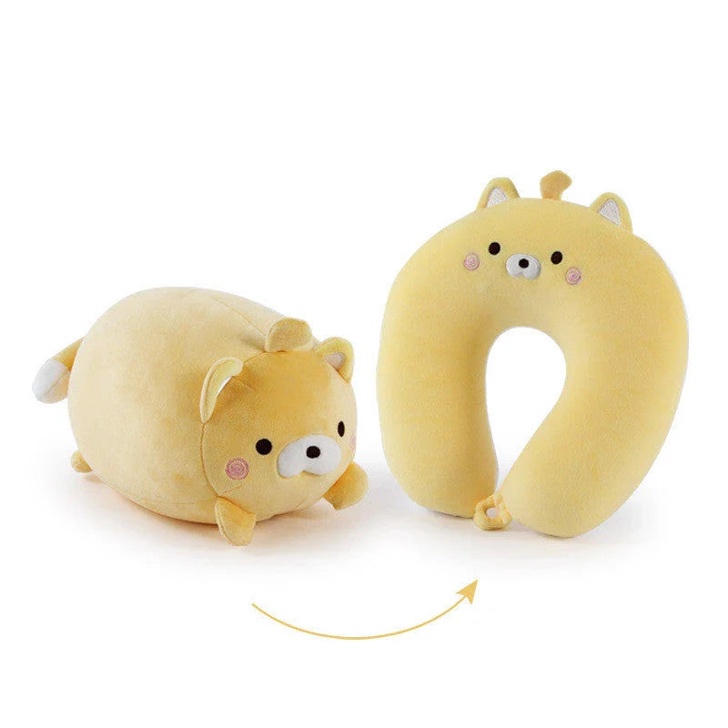 Cozy Penguin Neck Pillow with U-Shaped Design for Neck Pain Relief and Comfort