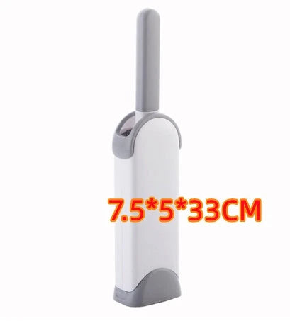 Reusable pet hair remover with self-cleaning base in multiple colours