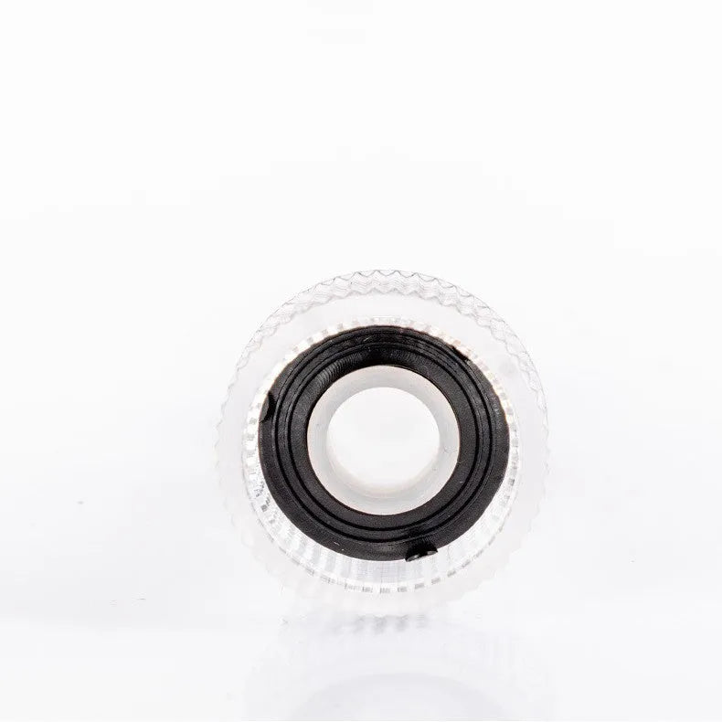 Transparent plastic inlet joint for Karcher pressure washer with 3cm diameter