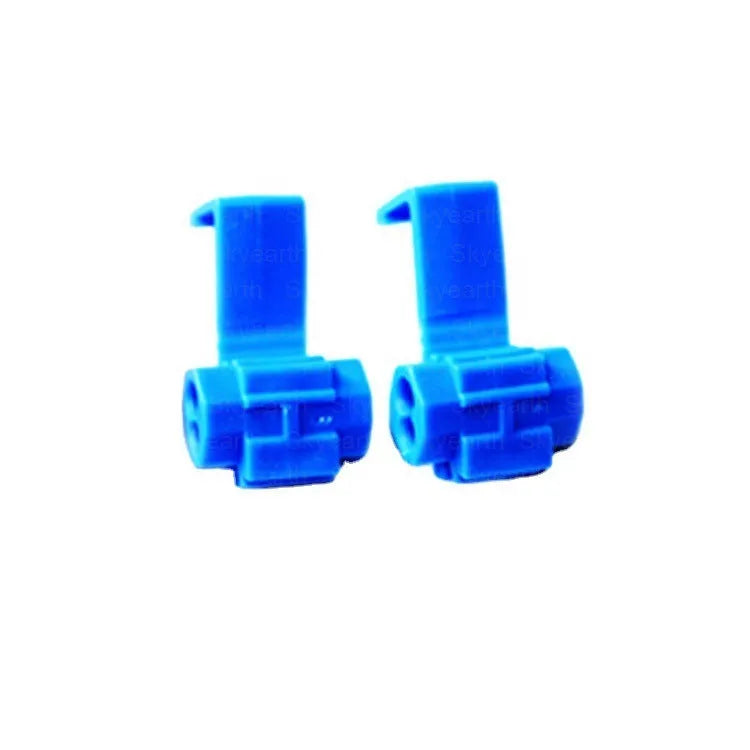 Gold aluminium case LED decoder 50W with connection clips for car lighting