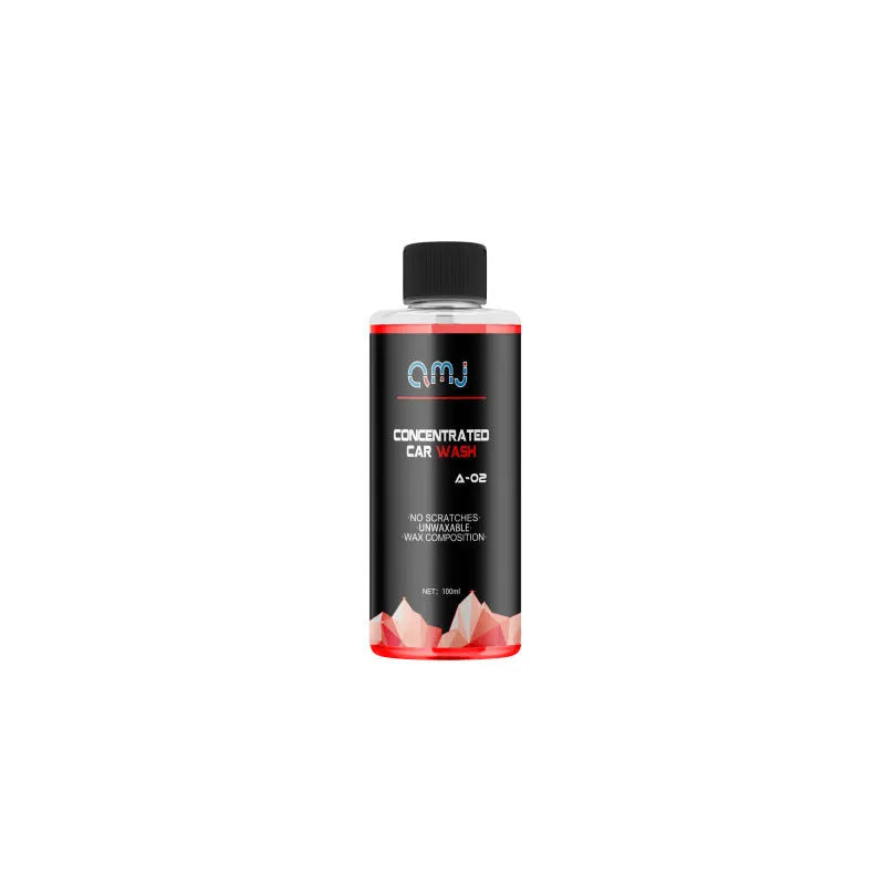 100 ml bottle of concentrated car paint decontamination and polishing high foam cleaner.