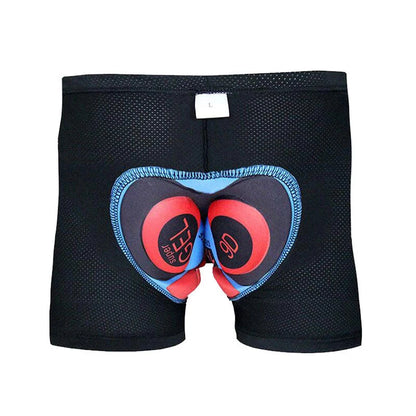 Cycling shorts with 3D gel padding for hip protection and breathable fabric