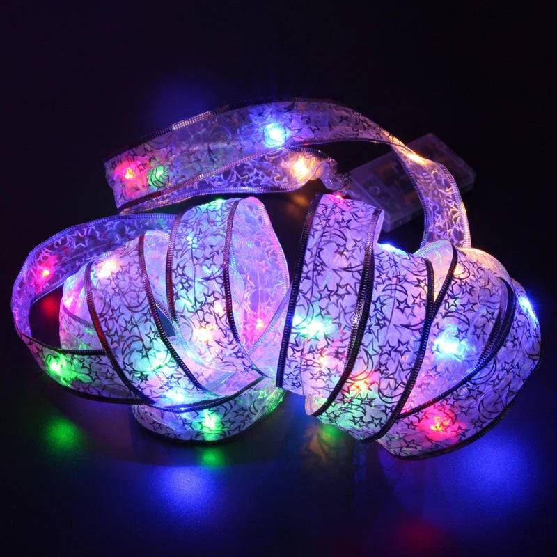 Fairy Garland LED Ball String Lights in blue, warm white, zhengbai, and color options