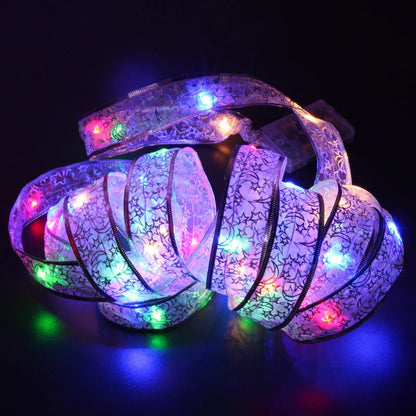 Fairy Garland LED Ball String Lights in blue, warm white, zhengbai, and color options