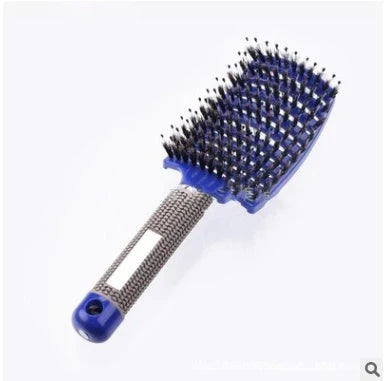 Ultra-Soft Detangling Hair Brush with Scalp Massage - Premium Bristles and Nylon for Effortless Tangle-Free Hair