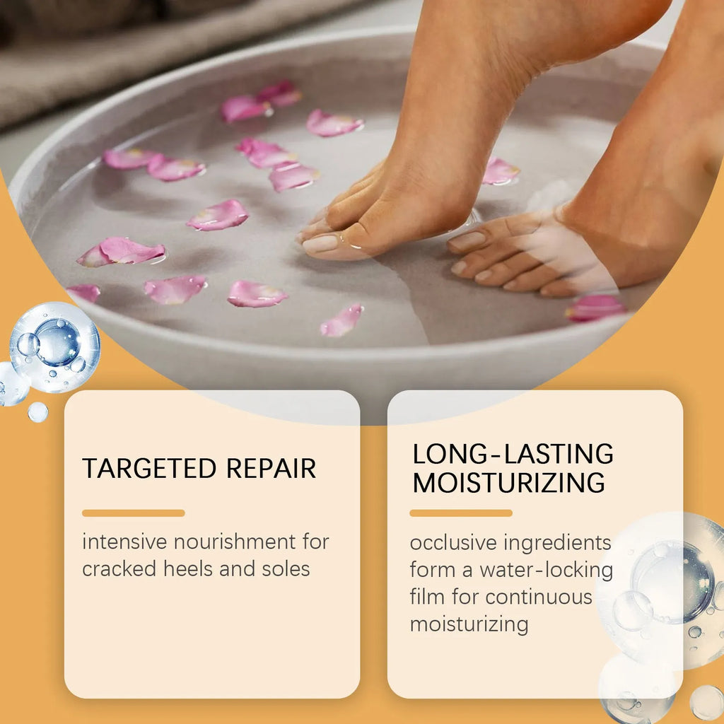 30g tube of horse oil foot and neck care cream for moisturising dry skin.