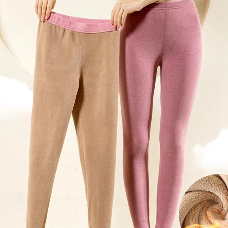 Cozy and stylish cashmere-blend leggings in various colors for comfortable winter wear