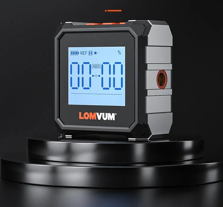 Flagship laser infrared inclinometer with digital display and alloy casing for professional woodworking and engineering.