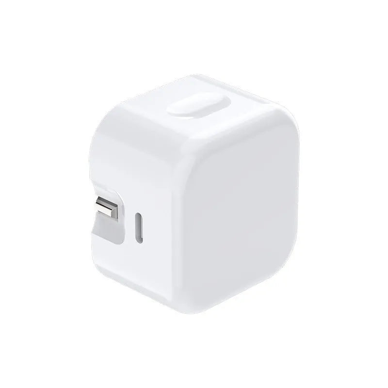 White British Standard 20W PD fast charger with Type-C cable for UK wall sockets