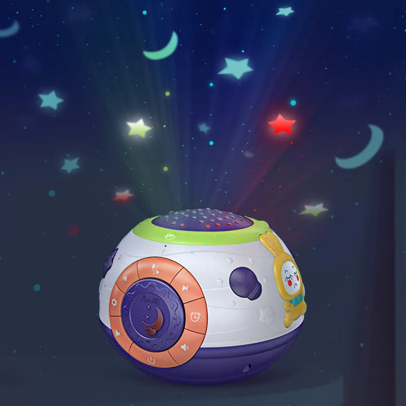 Starry Sky Night Light Projector with soothing lights and sounds for children's bedrooms