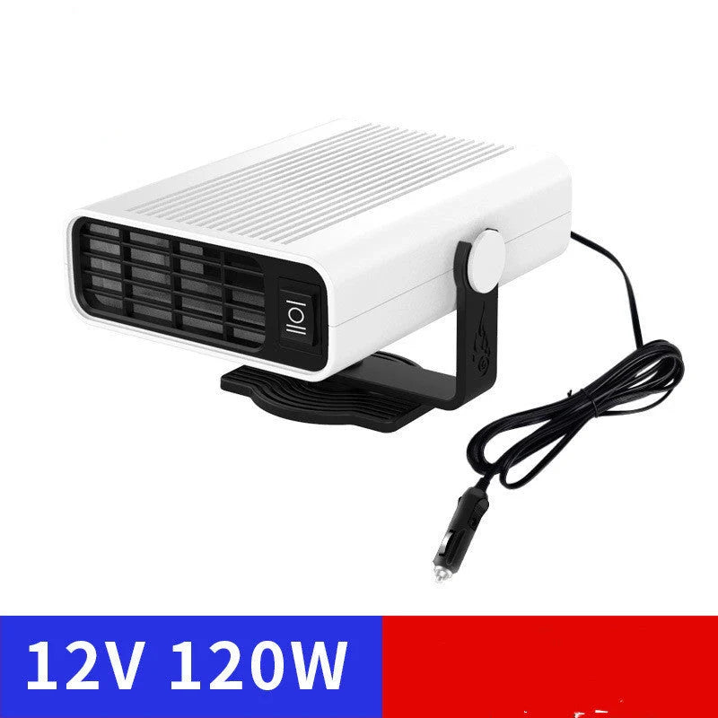 Universal Car Defrost Heater with 360-degree rotation for 12V/24V vehicles