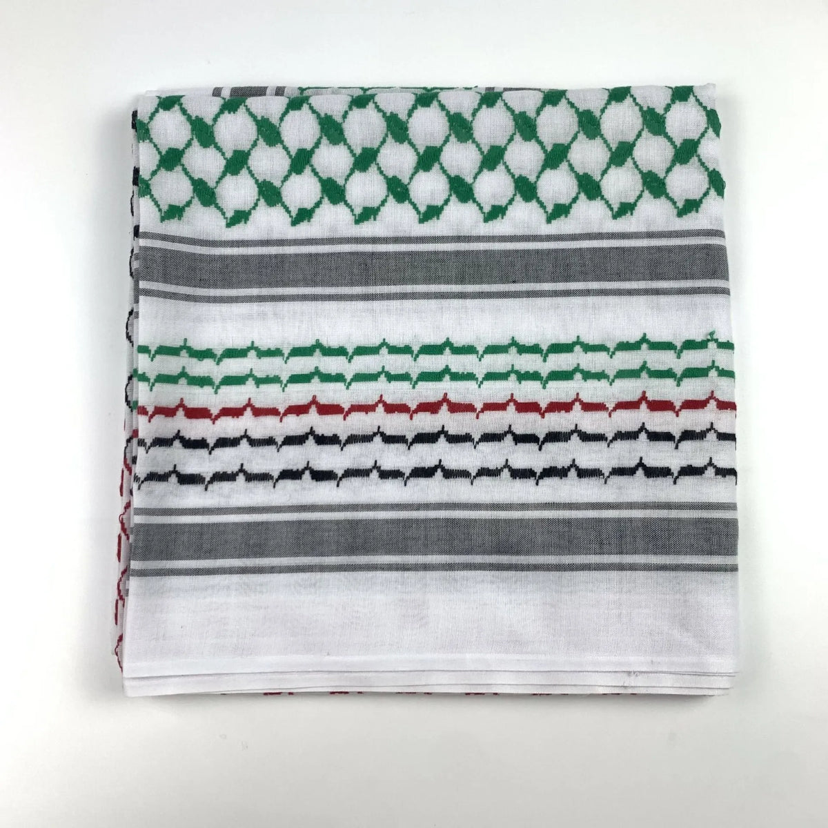 Keffiyeh jacquard square scarf 140cm polyester men's headscarf Middle Eastern style
