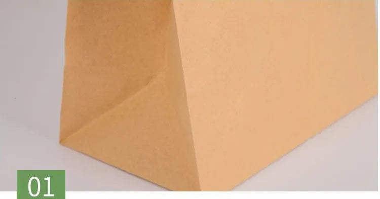 Yellow kraft paper aluminium foil inner packaging bag for snack foods with customisable dimensions