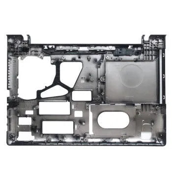 Lenovo G50 series laptop bottom case replacement part showing dimensions 43.5 x 30.5 x 5.8 cm